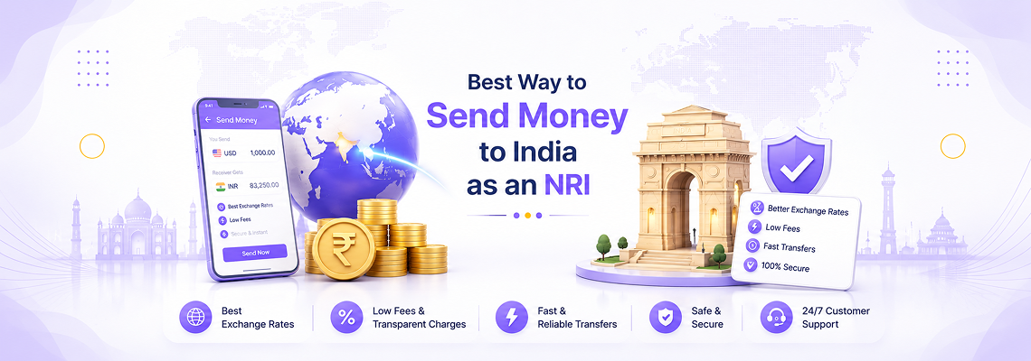 Best Way to Send Money to India as an NRI (2026)