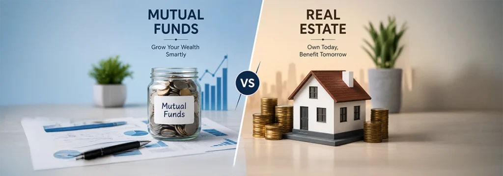 Mutual Funds vs Real Estate for NRIs 1