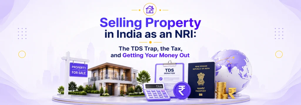 Selling Property in India as an NRI The TDS Trap, the Tax, and Getting Your Money Out