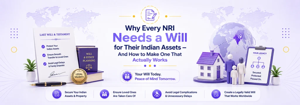 Why Every NRI Needs a Will for Their Indian Assets And How to Make One That Actually Works